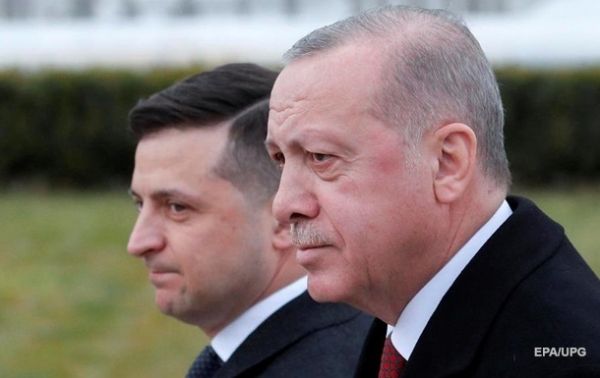 Зеленський провів переговори з Ердоганом