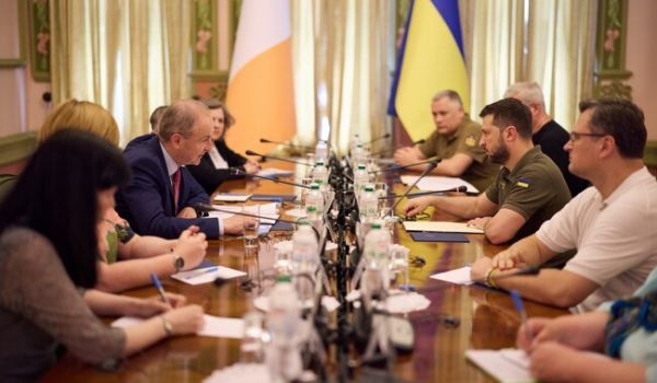 Зеленський зустрівся з прем'єр-міністром Ірландії – це його перший візит до України - Новини України