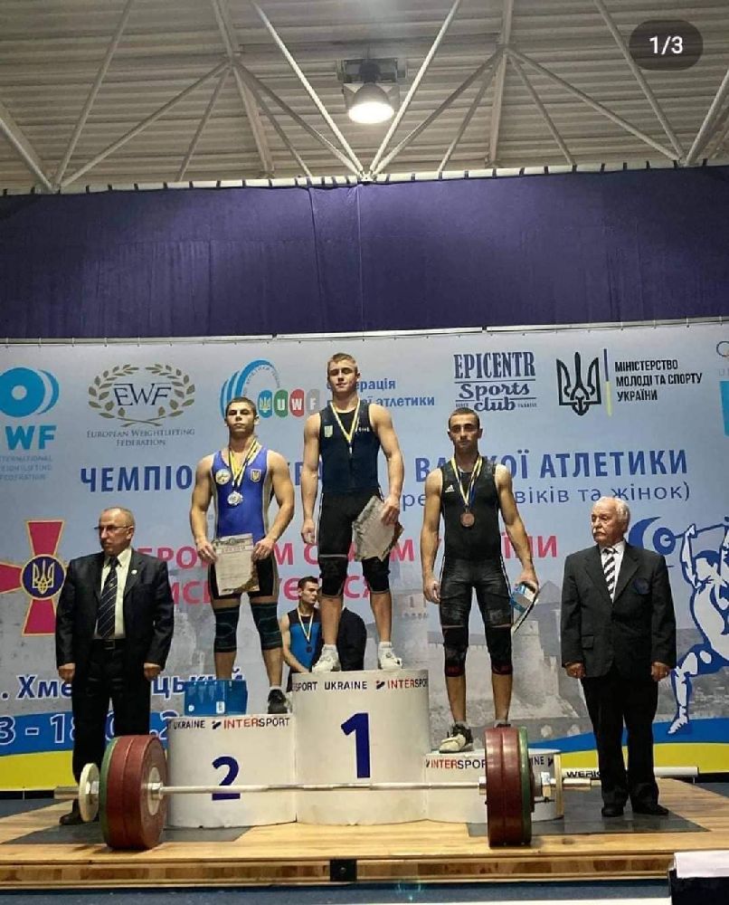 Чотири нагороди вибороли прикарпатці на чемпіонаті України з важкої атлетики (ФОТО)