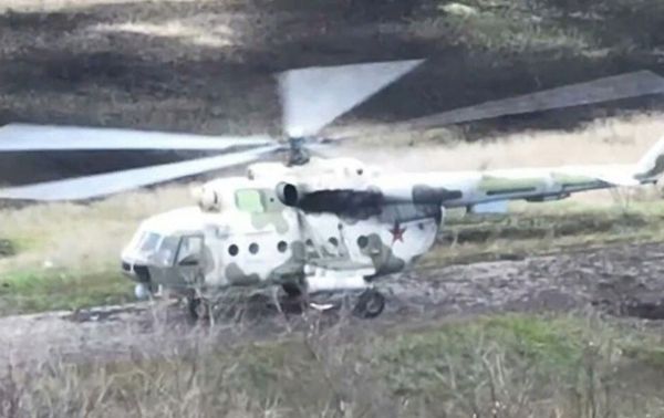 У Мережі показали збитий ЗСУ російський вертоліт
