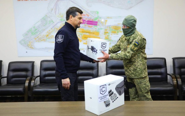 Сталевий фронт відправив на передову дрони-розвідники