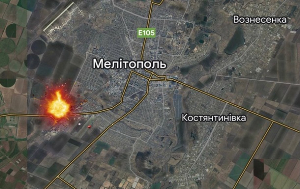 У Мелітополі лунали вибухи біля заводу, де була військова база росіян - мер