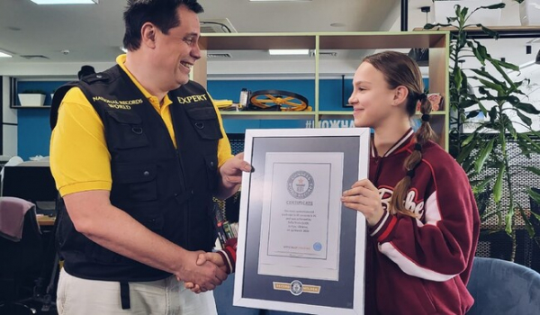 12-річна українка Софія Тепла вдруге потрапила до Книги рекордів Гіннеса - Новини України