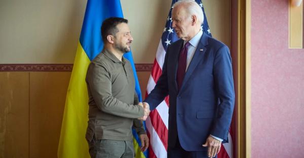 Зеленський і Байден провели переговори на полях саміту G7 - говорили про формулу миру та посилення оборони України - Новини України
