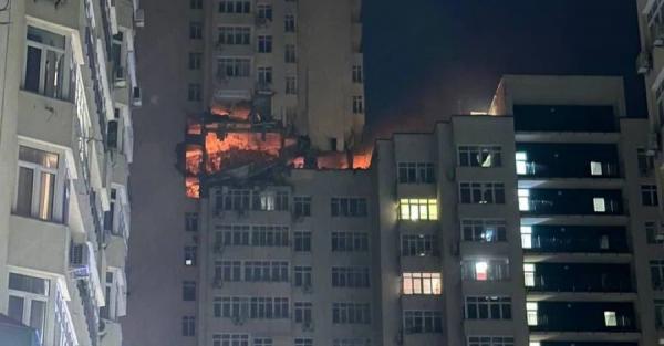 Нічна атака на Київ: пошкоджено багатоповерхівку, двоє загиблих - Новини України