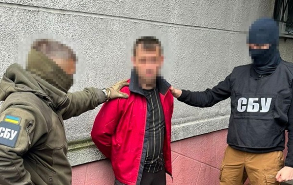 Затримано ворожого агента, який наводив удари на позиції ЗСУ під Бахмутом