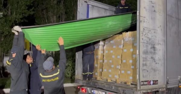 Молдова надіслала Україні гумодопомогу для ліквідації наслідків підриву Каховської ГЕС - Новини України