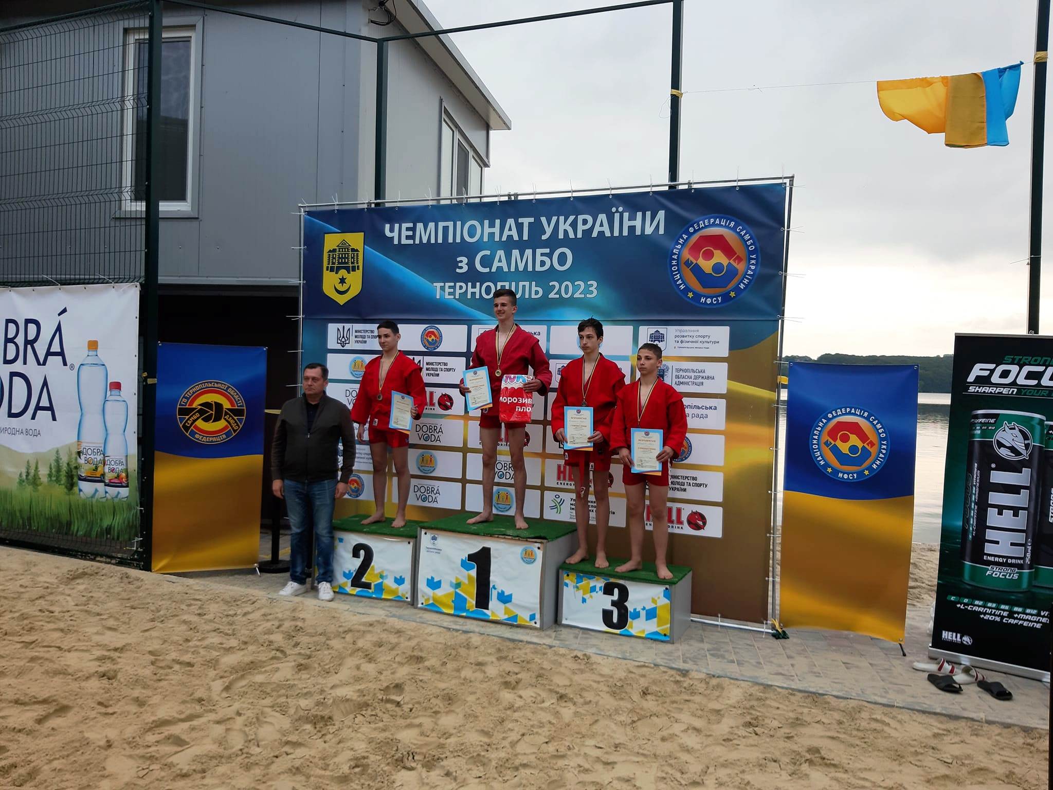 Юний прикарпатець виборов “бронзу” на Чемпіонаті України з пляжного самбо (ФОТО)