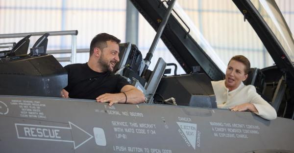 Данія надасть Україні 19 літаків F-16 - Новини України