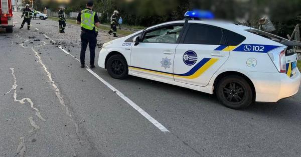 На Черкащині нетверезий водій влетів у поліцейське авто - Новини України