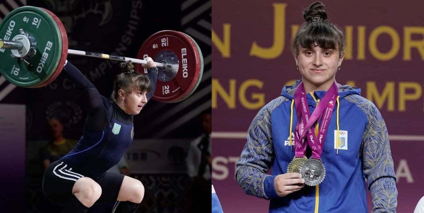 Коломиянка Віталія Филипів взяла два золота та срібло з важкої атлетики на Чемпіонаті Європи 