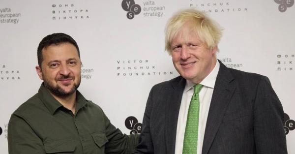 Добрий день, еврібаді: Борис Джонсон вкотре приїхав до України і зустрівся із президентом - Новини України