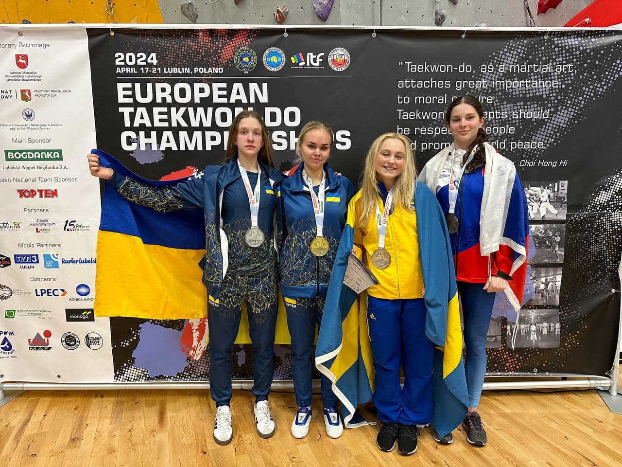 Лідія Приймак і Денис Липовецький з Франківська стали чемпіонами Європи з тхеквондо (ФОТО)