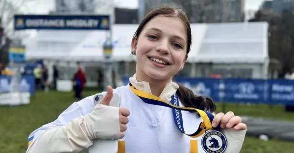 Незламна Яна Степаненко пробігла п'ять кілометрів на Бостонському марафоні - Новини України