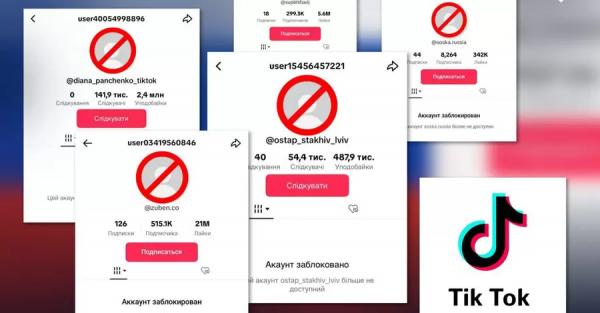 TikTok на вимогу РНБО заблокував акаунти Панченко, Шарія та Дубінського - Новини України