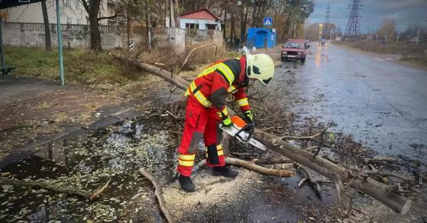 Рятувальники ліквідовують наслідки негоди у двох областях - Новини України