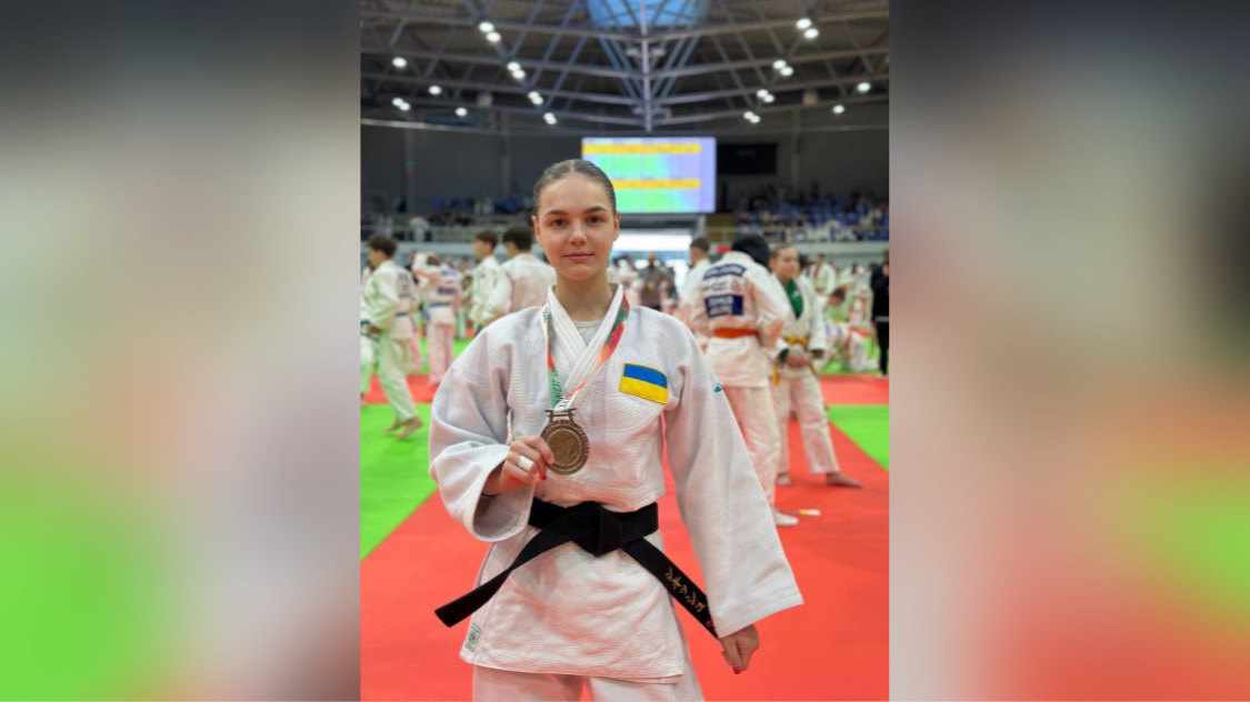 Прикарпатка Анастасія Сикіш виборола “бронзу” на міжнародних змаганнях з дзюдо (ФОТО)