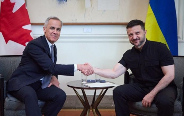 Зеленський зустрівся з новим прем'єром Канади