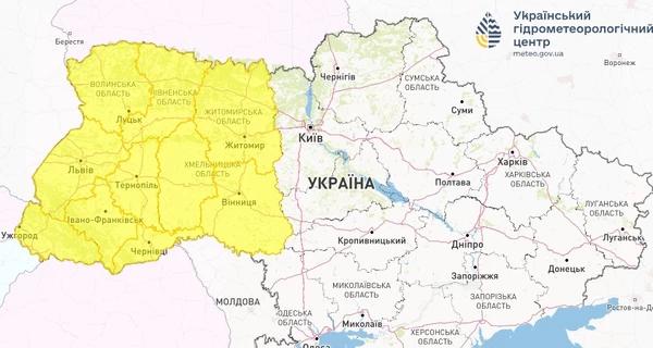 У кількох областях України оголосили штормове попередження - Новини України