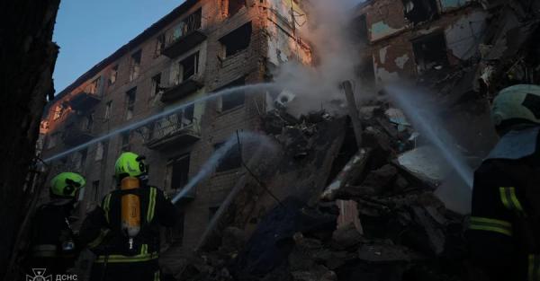 У Києву зруйновано цілий під’їзд багатоповерхівки, загинули 6 людей  - Новини України