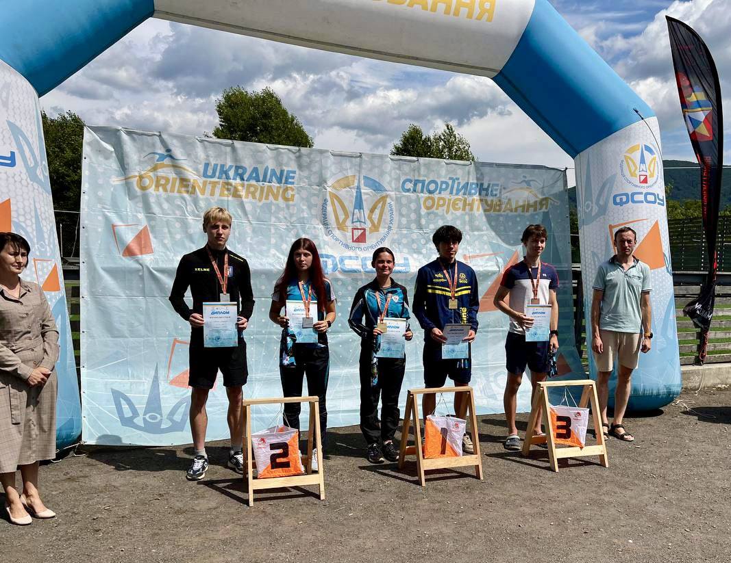 На чемпіонаті України калуські орієнтувальники вибороли вісім медалей