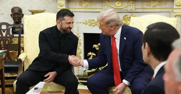 Зеленський передав Трампу листа від першої леді: "Це не вам, а вашій дружині" - Новини України