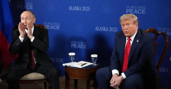 На Алясці розпочались переговори Трампа та Путіна - журналістів вивели із зали - Новини України