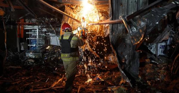 Росія атакувала Київщину та Полтавщину, один з дронів влучив в АЗС - Новини України