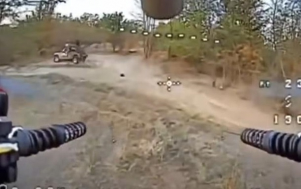 Воїни СБУ показали відео знищень техніки росіян