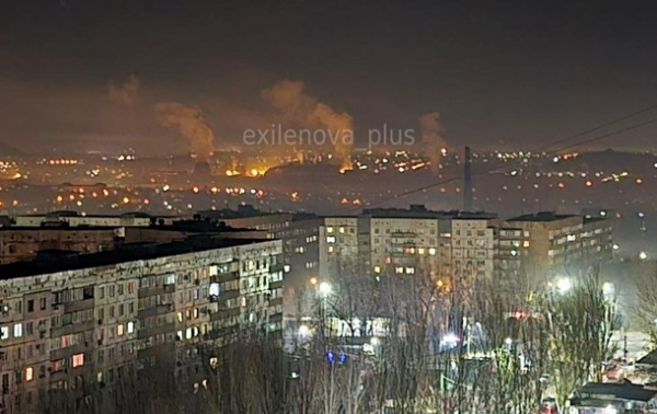 В Донецьку пролунала "велика кількість" вибухів В Донецьку пролунала "велика кількість" вибухів