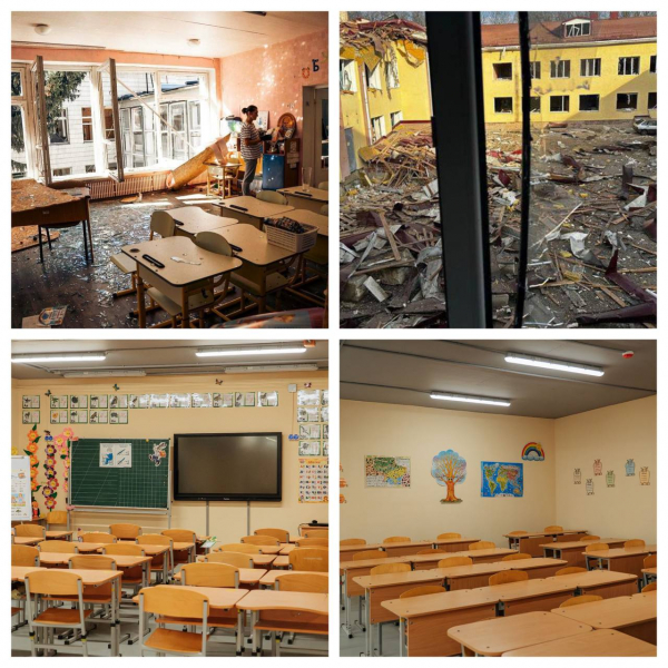 У Сумах запрацювала перша підземна школа - Новини України У Сумах запрацювала перша підземна школа - Новини України