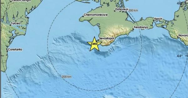 Біля окупованого Криму стався потужний землетрус - що відомо про наслідки - Новини України Біля окупованого Криму стався потужний землетрус - що відомо про наслідки - Новини України