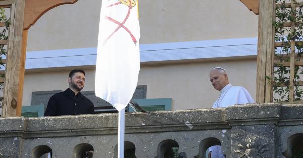 Папа Римський Лев XIV після зустрічі з Зеленським закликав до справедливого миру - Новини України Папа Римський Лев XIV після зустрічі з Зеленським закликав до справедливого миру - Новини України