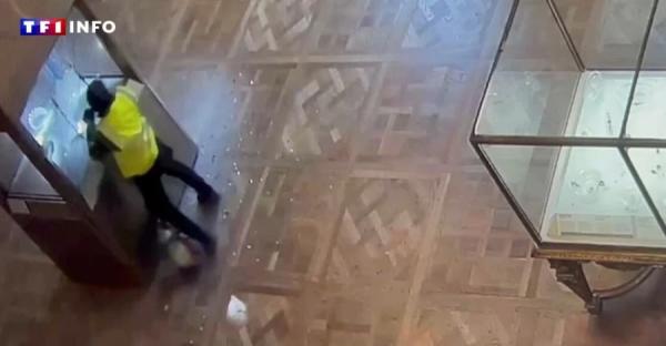 Французькі телеканали показали відео пограбування Лувру, на яких видно безпорадних охоронців - Новини України