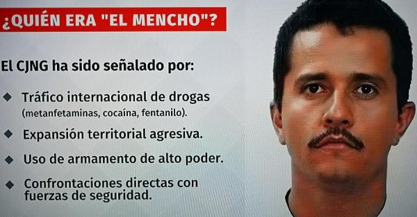 Розвідка США допомогла Мексиці ліквідувати голову наркокартеля Ель Менчо - Новини України