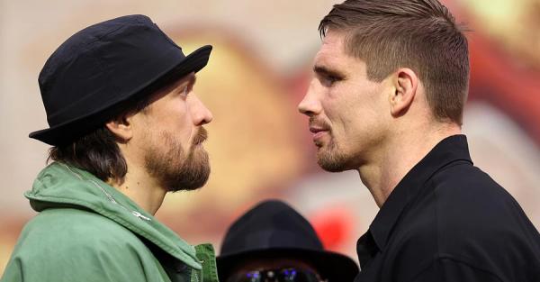 Усик та Верховен провели першу дуель поглядів у Лондоні  - Новини України