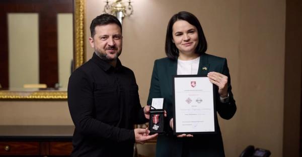 Зеленський зустрівся з Тихановською у Києві та пожартував над Лукашенком - Новини України