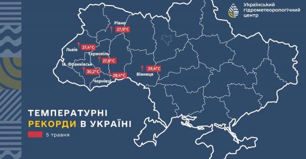 Травень приніс небувалу спеку - погода оновила одразу 6 температурних рекордів - Новини України