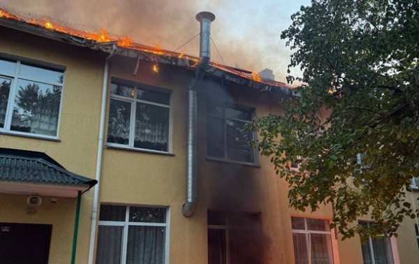 Садочок та будинки. Наслідки атаки на Київщині