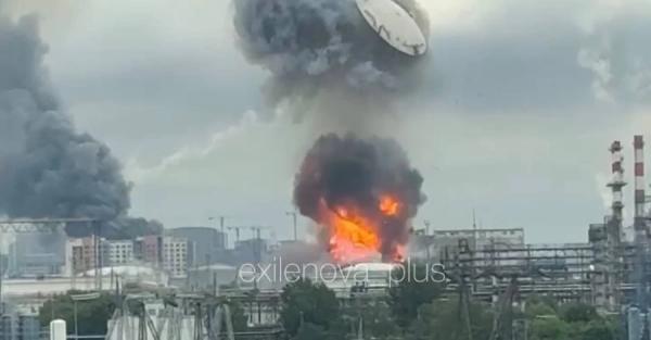 Масована атака безпілотників на Москву - під ударом опинився нафтопереробний завод - Новини України Масована атака безпілотників на Москву - під ударом опинився нафтопереробний завод - Новини України