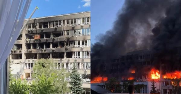 Внаслідок нічної атаки на Київ пошкоджена квартира блогерки Юліани Гнатишин - Новини України Внаслідок нічної атаки на Київ пошкоджена квартира блогерки Юліани Гнатишин - Новини України