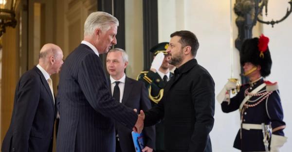 Президент України отримав аудієнцію у короля Бельгії Пилипа - Новини України