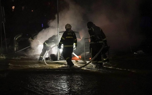 У Миколаєві дрони вночі поранили людей У Миколаєві дрони вночі поранили людей