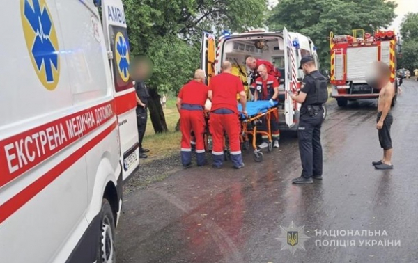 На Волині семеро людей втратили свідомість через влучання блискавки