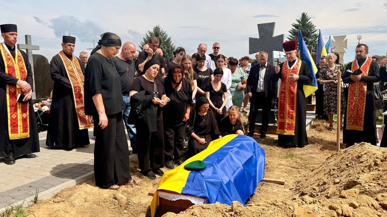 Остання путь проводжання воїна