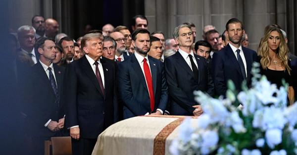 Трамп, Зеленський та Нетаньягу відвідали прощання з сенатором Гремом у Вашингтоні - Новини України