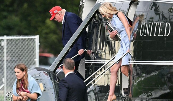 Вона завжди поруч із Трампом: хто така Наталі Харп &mdash; нова фаворитка президента США - Новини України