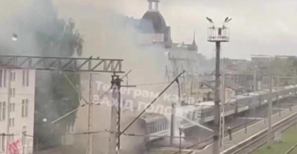 Росіяни атакували залізницю у Луцьку та Фастові, спалахнули пожежі  - Новини України