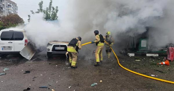 Росіяни вдарили по АЗС на міжнародній трасі біля Житомира - Новини України
