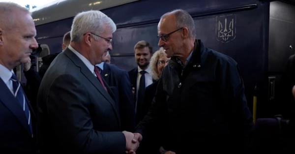 До Києва несподівано приїхав канцлер Німеччини Фрідріх Мерц - Новини України